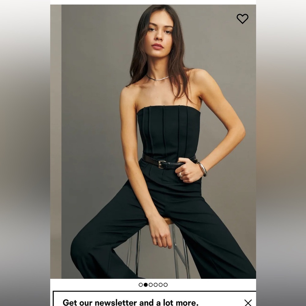 Reformation Ella Knit Black Jumpsuit - Picture 5 of 12